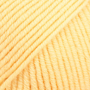 Merino lichtgeel uni 24