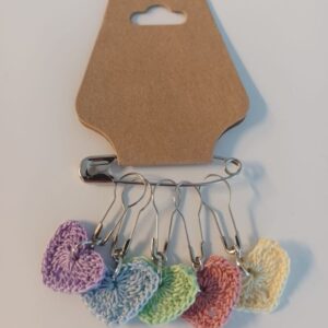 Setje handgehaakte steekmarkeerders