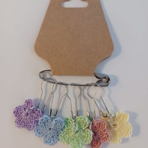 Setje handgehaakte steekmarkeerders