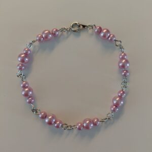 Armbandje roze